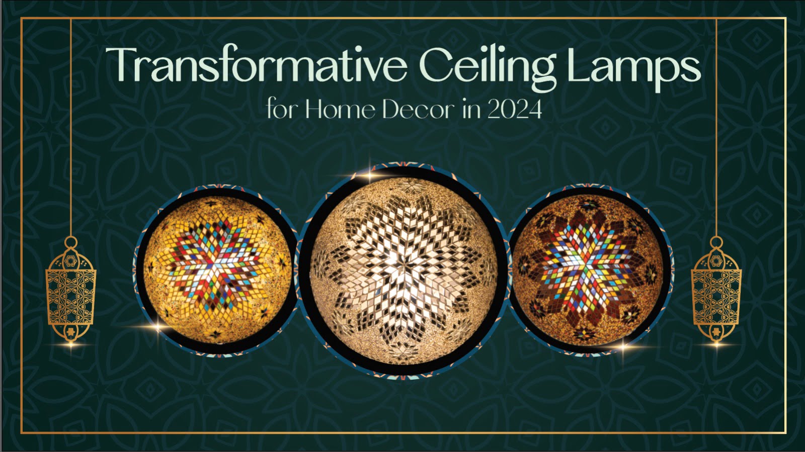 Transformative Ceiling Lamps for Home Decor in 2024